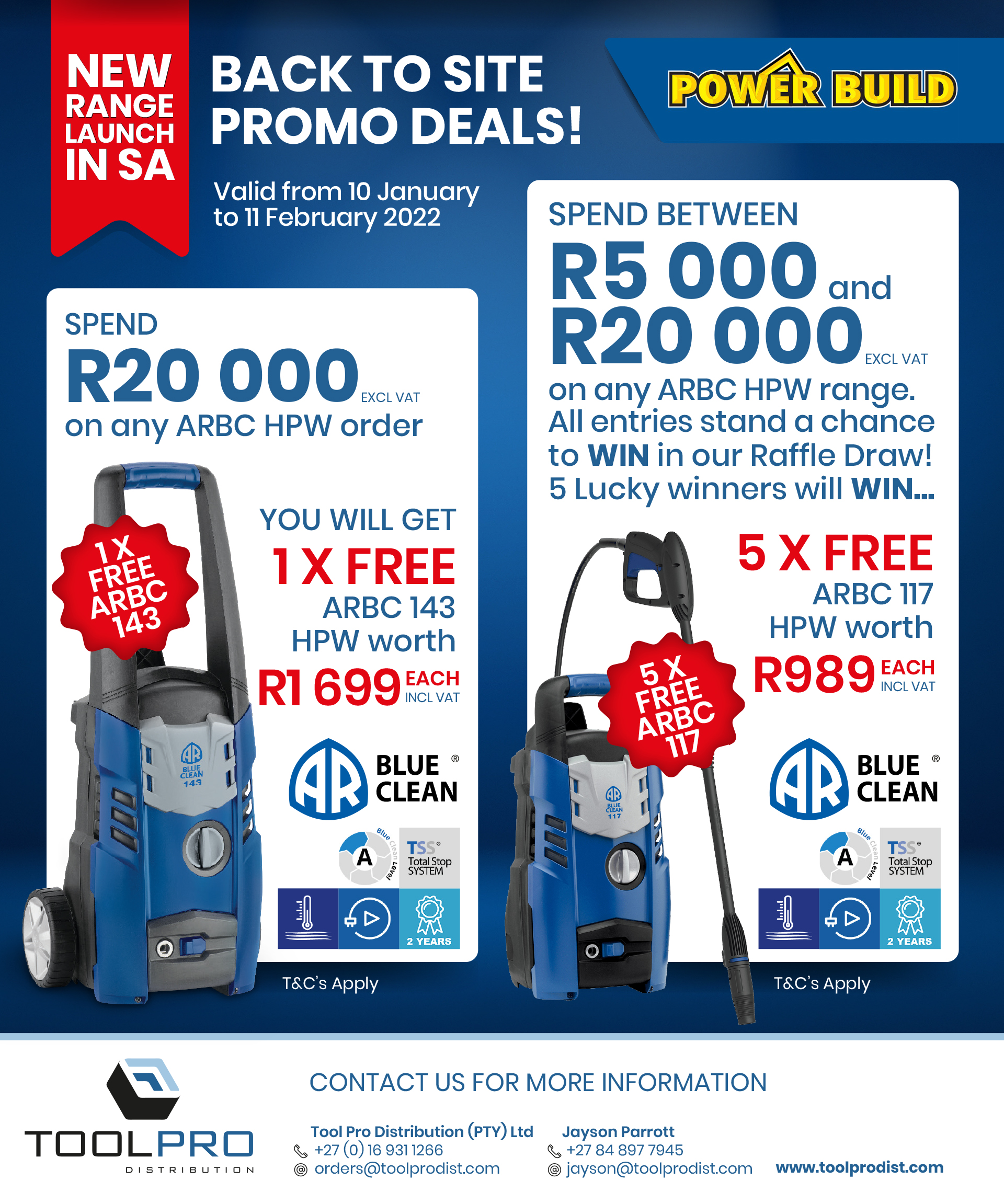 CI6650 - TOOLPRO Power Build - Back to Site Promotion (ARBC)